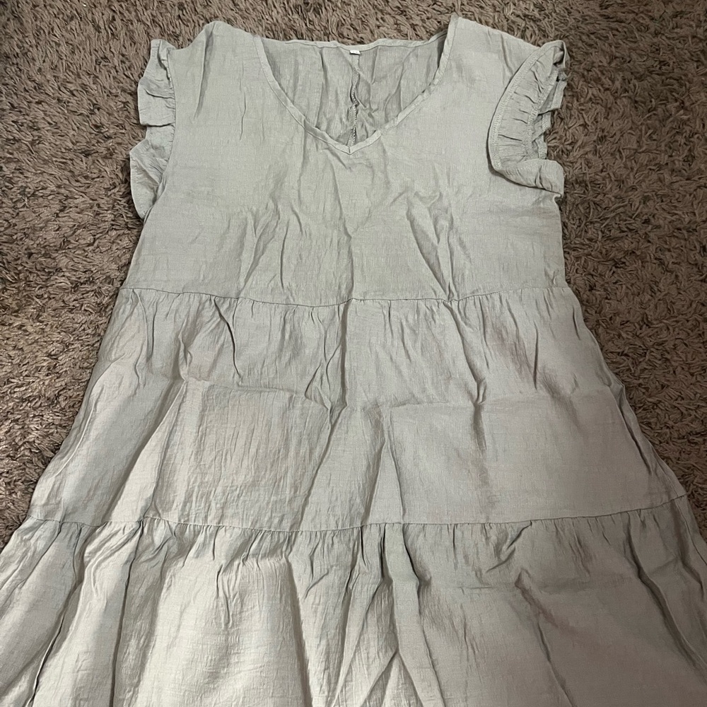 Light Green Dress/Cover Up